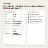 Technische Daten und Merkmale von Titanium Strength Elite Series Ultimate Hip Thrust im Stehen als Tabelle