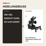 Frage und Antwort zu Titanium Strength Elite Series Ultimate V-Squat: Wie viel Gewicht kann ich auflegen?