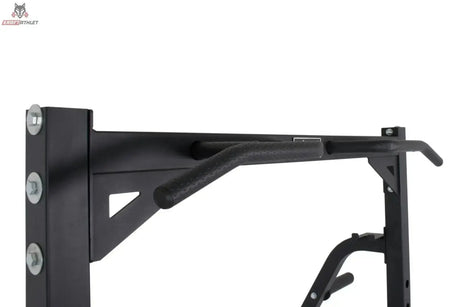 Titanium Strength Evolution Heavy Duty Half Rack RH50, Detail der Klimmzugstange mit Griffen
