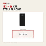 Maßbild Titanium Strength FML Fitnessmatte Large: Stellfläche 183 × 66 cm