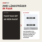 Frage und Antwort zu Titanium Strength FR360-ST Verstärkungsset für FR360: Passt das Set an mein Rack?