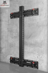 Titanium Strength FR360-ST Verstärkungsset für FR360 am zusammengeklappten Rack an Betonwand, Frontansicht