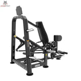 Titanium Strength Genesis Series Adduktorenhebel in Schrägansicht von hinten mit Rahmen
