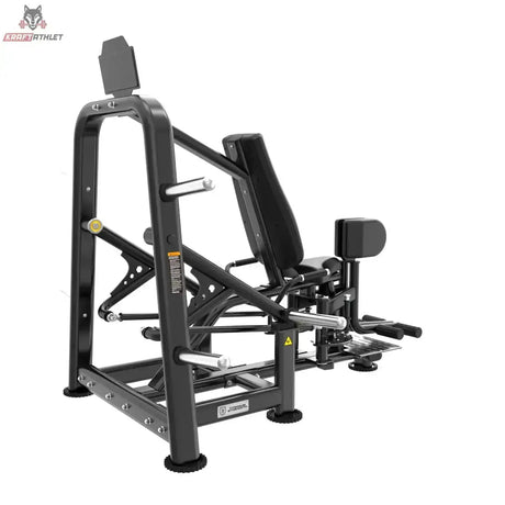 Titanium Strength Genesis Series Adduktorenhebel in Schrägansicht von hinten mit Rahmen