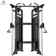 Titanium Strength Genesis Series Functional Trainer in Schwarz, Frontansicht mit beiden Seilzugarmen
