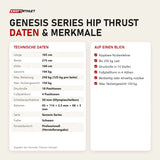 Technische Daten und Merkmale von Titanium Strength Genesis Series Hip Thrust als Tabelle