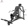 Titanium Strength Genesis Series IsoLateral Incline Pec Fly – Schrägansicht mit Schrägbank und Schwenkarmen, schwarz