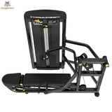 Titanium Strength Genesis Series Multipress 3 Funktionen in Schwarz, Seitenansicht mit flacher Bank