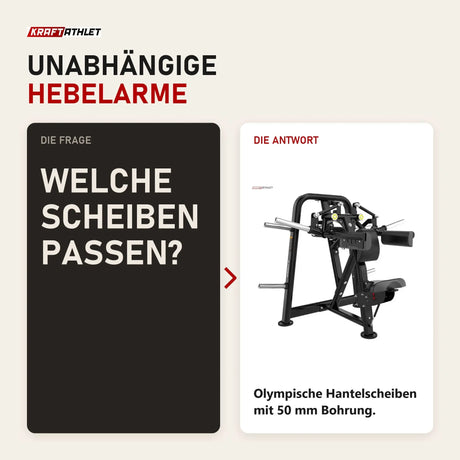 Frage und Antwort zu Titanium Strength Genesis Series Seitenheben: Welche Scheiben passen?