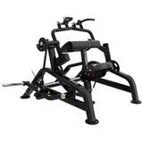 Titanium Strength Genesis Series Trizepsstreckung: Schrägansicht von vorne mit Armpolster und Griffen