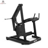 Titanium Strength Gesäßkickmaschine Elite Series in Schrägansicht von der Seite mit Hebelarm