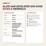 Technische Daten und Merkmale von Titanium Strength Glute Ham Developer GHD GH130 als Tabelle