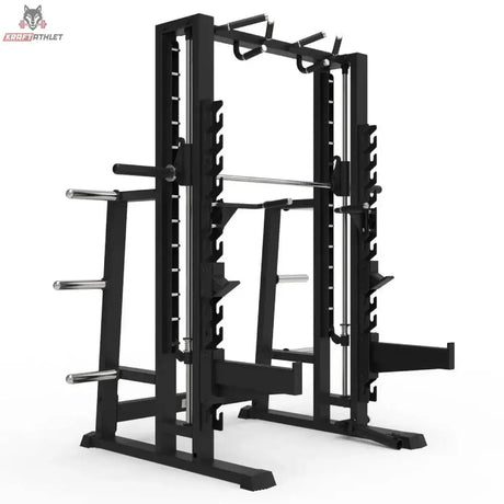 Titanium Strength Go Pro or Go Home Pack, Half Rack aus dem Paket auf weißem Hintergrund