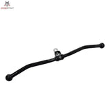 Titanium Strength HB06 Drehbarer Curl-Z-Griff in Schwarz, Frontansicht mit gebogener Stange und Drehöse