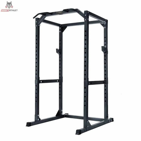Titanium Strength Heavy Duty Power Cage 340P in Schwarz, Schrägansicht von vorne rechts