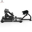 Titanium Strength Hip Thrust Black Series – Seitenansicht mit Rückenpolster, Beckenpolster und Grundrahmen