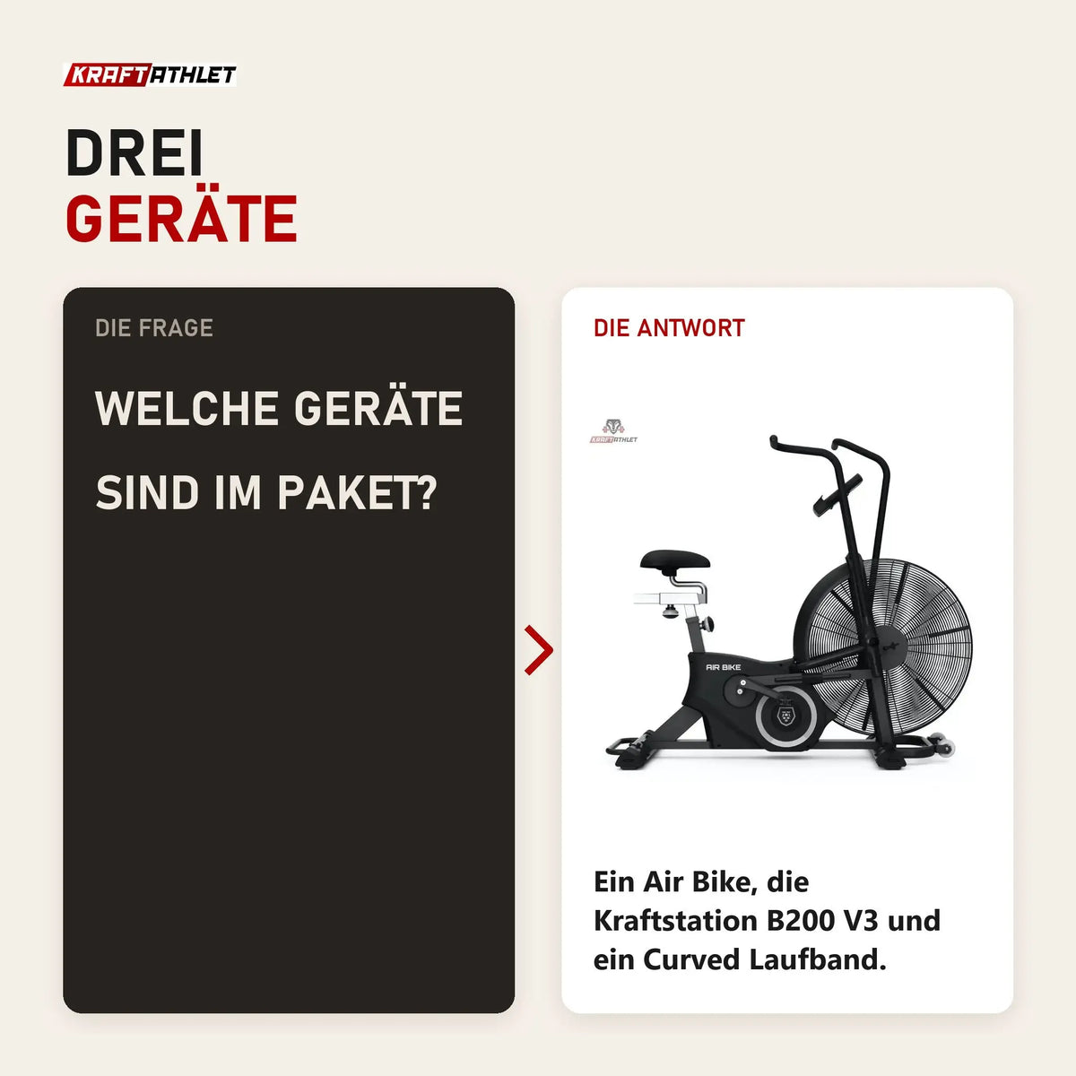 Frage und Antwort zu Titanium Strength Hybrid-Paket: Welche Geräte sind im Paket?