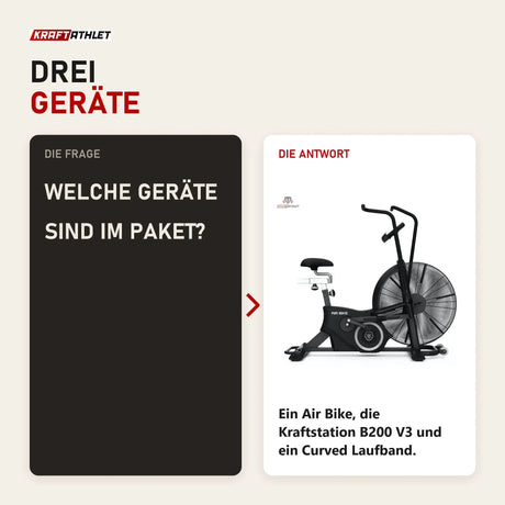 Frage und Antwort zu Titanium Strength Hybrid-Paket: Welche Geräte sind im Paket?