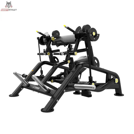 Titanium Strength Genesis Series IsoLateral Bizepscurl mit Hebel in Schrägansicht von hinten