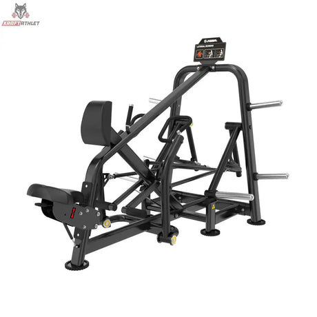 Titanium Strength Genesis Series IsoLaterales Rudern mit Brustpolster in Schrägansicht von hinten