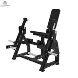 Titanium Strength Killing Legs Pack: Beinstrecker mit gepolsterter Lehne, Schrägansicht auf Weiß