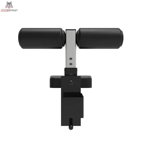 Titanium Strength Lat-Pulldown-Sitz für B100 und B200, Rückansicht mit Rohrhalterung und Verstellbolzen