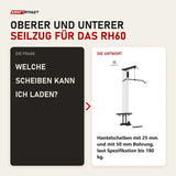Frage und Antwort zu Titanium Strength LR2 Lat und Row Attachment Evolution: Welche Scheiben kann ich laden?