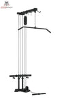 Titanium Strength LR2 Lat und Row Attachment Evolution in Frontansicht mit Latzugstange und Seilzug