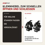 Frage und Antwort zu Titanium Strength MAGC Magnetische Aluminium-Verschlüsse: Für welche Stangen passen die Verschlüsse?