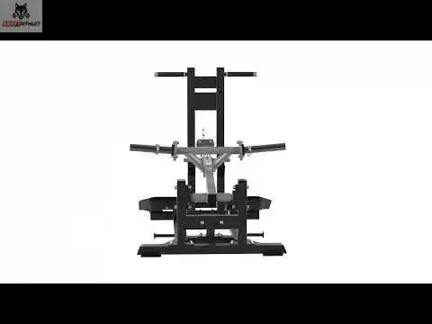 Titanium Strength MaxGlute Pro Belt Squat in Frontansicht auf weißem Hintergrund