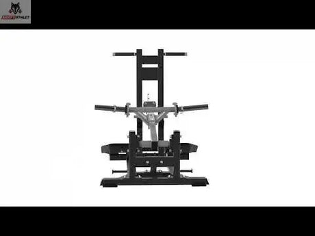 Titanium Strength MaxGlute Pro Belt Squat in Frontansicht auf weißem Hintergrund