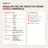 Technische Daten und Merkmale von Titanium Strength MaxGlute Pro Hip Thrust im Stehen als Tabelle