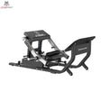 Titanium Strength MaxGlute Pro Hip Thrust Maschine – Schrägansicht mit Hüftpolster, Rückenpolster und Fußplattform