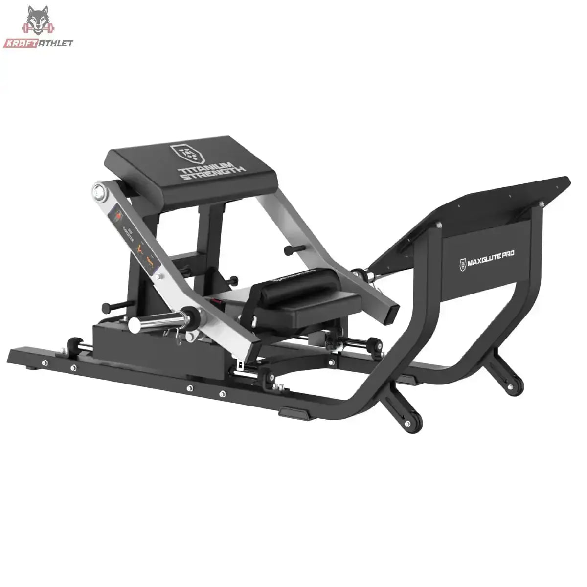 Titanium Strength MaxGlute Pro Pack, Freisteller der Hip-Thrust-Maschine mit Polster