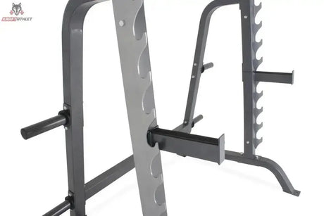 Titanium Strength Multi Press Rack 360PR, Detail der Sicherheitsablage am Rahmen