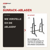 Frage und Antwort zu Titanium Strength Multi Press Rack 360PR: Wie verstelle ich die Ablagen?
