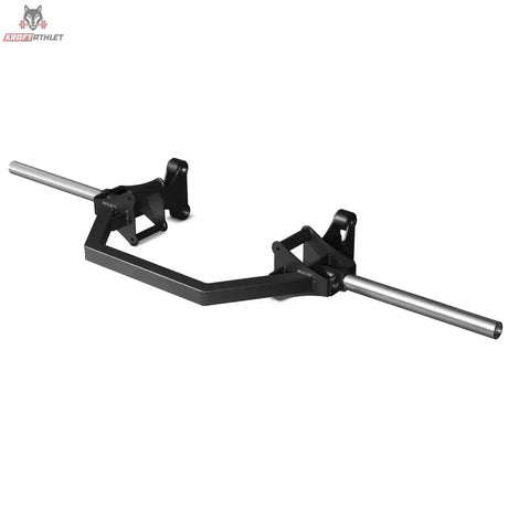 Titanium Strength OTB Offene Hex-Bar in Schrägansicht mit offenem Rahmen und zwei Griffpaaren