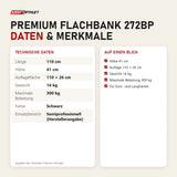Technische Daten und Merkmale von Titanium Strength Premium Flachbank 272BP als Tabelle