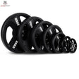 Titanium Strength Premium Tri-Grip Scheiben-Set 60 kg aufgereiht mit Dreifachgriff, Ausführung 60 kg