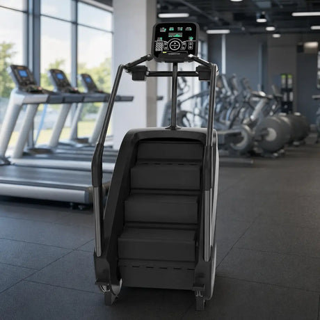Titanium Strength ProClimber Stair Climber in der Cardio-Zone eines Fitnessstudios