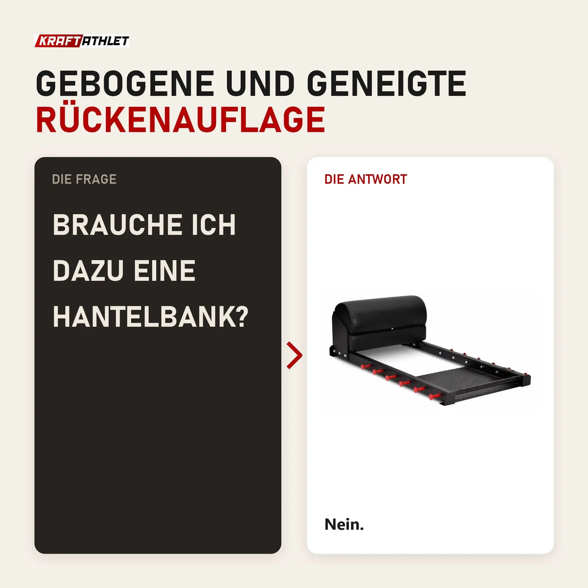 Frage und Antwort zu Titanium Strength Professional Hip Thrust 131HT: Brauche ich dazu eine Hantelbank?