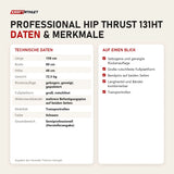 Technische Daten und Merkmale von Titanium Strength Professional Hip Thrust 131HT als Tabelle