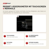 Titanium Strength RB2000T Liegeergometer mit Touchscreen mit 4 Merkmalen: Touchscreen, 32 vordefinierte Programme, 20 Stufen, Offener Rahmen