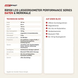 Technische Daten und Merkmale von Titanium Strength RB900 LCD Liegeergometer Performance Series als Tabelle