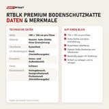 Technische Daten und Merkmale von Titanium Strength RTBLK Premium Bodenschutzmatte als Tabelle