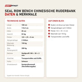 Technische Daten und Merkmale von Titanium Strength Seal Row Bench Chinesische Ruderbank als Tabelle