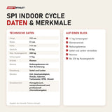 Technische Daten und Merkmale von Titanium Strength SP1 Indoor Cycle als Tabelle