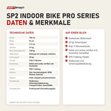 Technische Daten und Merkmale von Titanium Strength SP2 Indoor Bike Pro Series als Tabelle