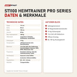 Technische Daten und Merkmale von Titanium Strength ST1100 Heimtrainer Pro Series als Tabelle
