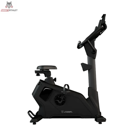 Titanium Strength ST2000 Ergometer Pro Series in Schwarz, Seitenansicht von rechts mit Schwungradgehäuse